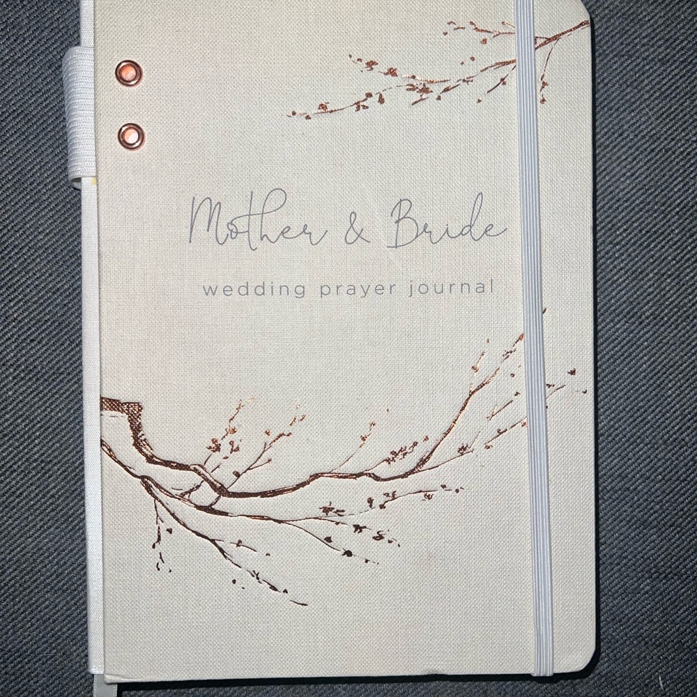 Mother & Bride Wedding Prayer Journal